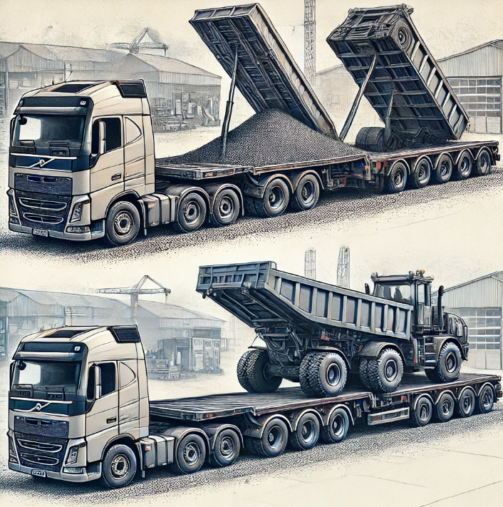 Hydraulic Tipper Tandems vs. Flat Top Tandems: Which Trailer is Right for You?